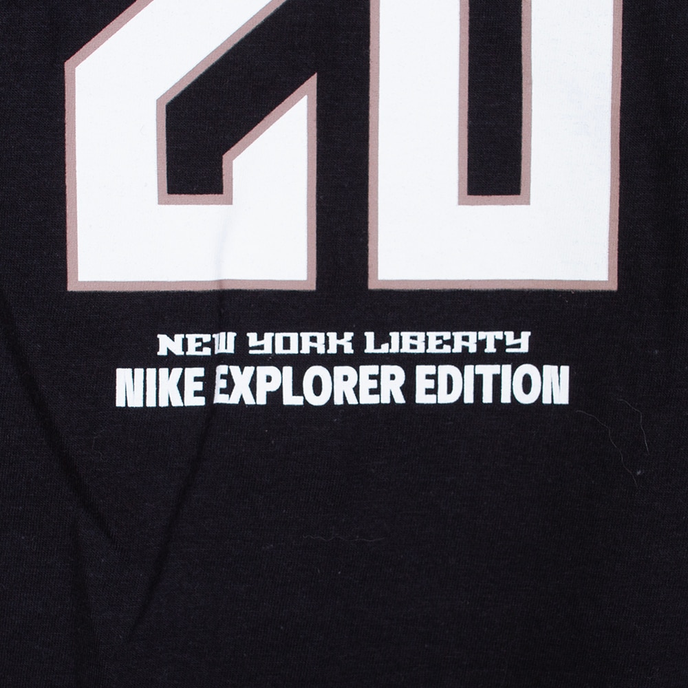 Ducks Spirit, Nike, Black, Crew Neck, Cotton, Women, Unisex, Basketball, Core, WNBA, 2025, New York Liberty, #20, Sabrina, T-Shirt, 952540